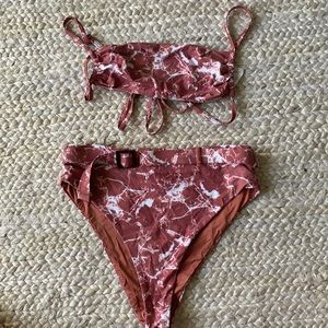 WeWoreWhat High-Waisted Bikini (Never Worn)